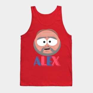 If Alex Jones Was a South Park Character Tank Top